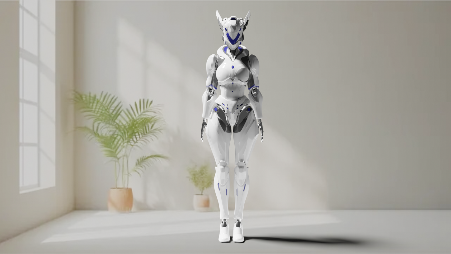 Humanoid Robot industrial worker capable f performing dangerous jobs