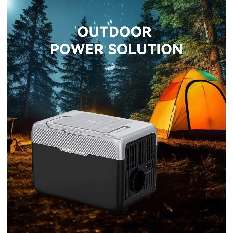 300W Portable Power Station sine wave AC Outlet solar generetor Pure Lithium-ion battery Outdoor Emergency Mobile Power Bank