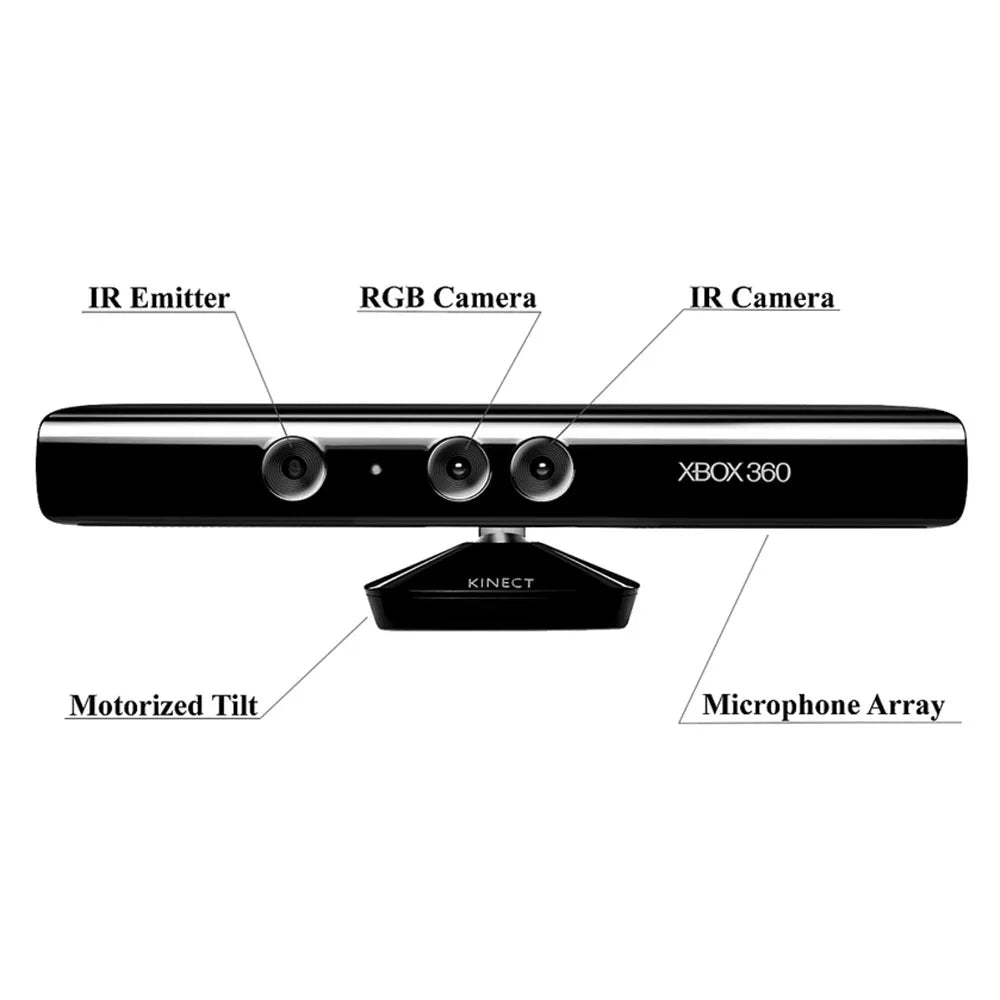 Microsoft Kinect v1.0 camera for Windows RGBD cam Depth Image, Motion Capture, 3D Scanner