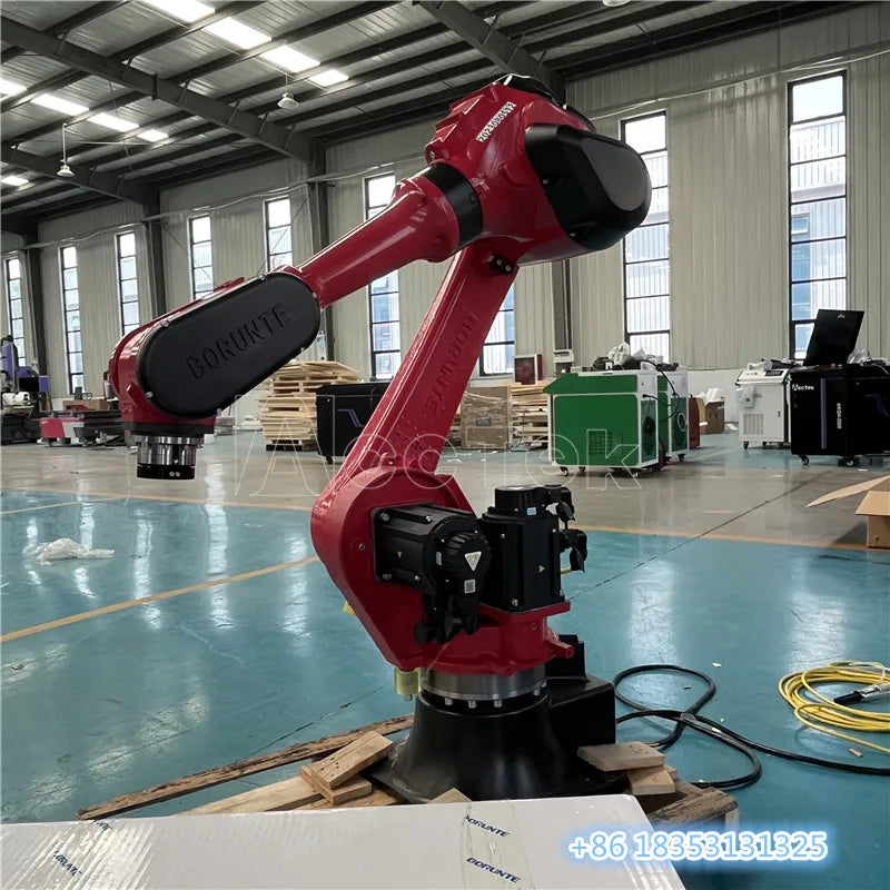 Raycus MAX JPT BWT 1500W 2kw 3kw Automatic 6 Axis Robot Arm Fiber Laser Robotic Welding Machine For Corner Welding Laser Welders